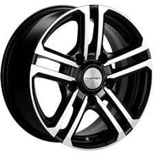 Колесный диск KHOMEN KHW1602 6.5х16/5х139.7 D98.5 ET40 Black_FP